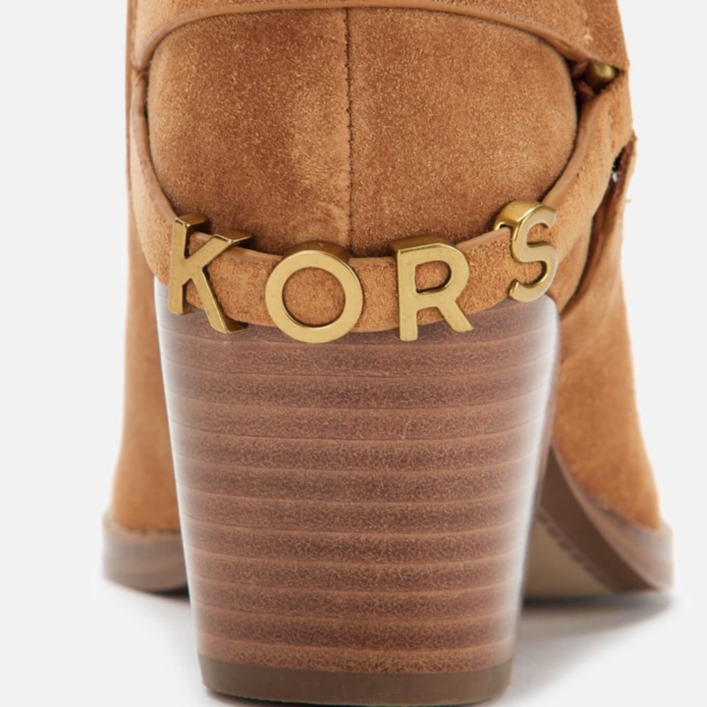 MICHAEL Michael Kors Goldie Suede Western Boot!